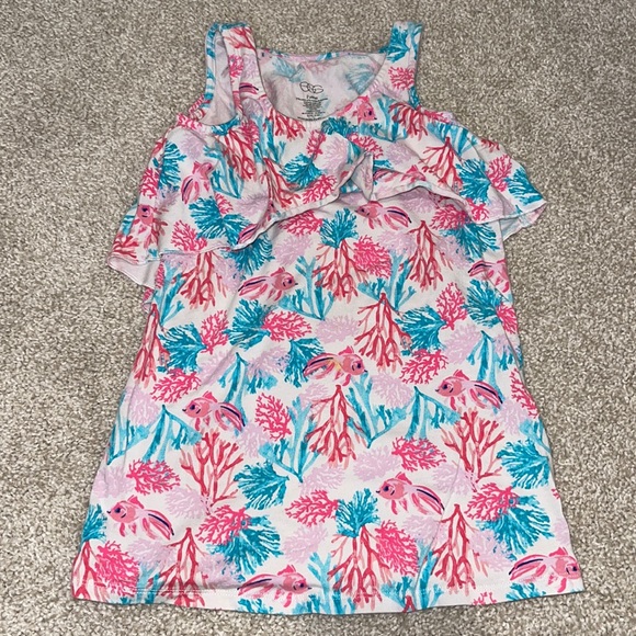 EGG NY Coral Reed Dress 2T - Picture 1 of 4